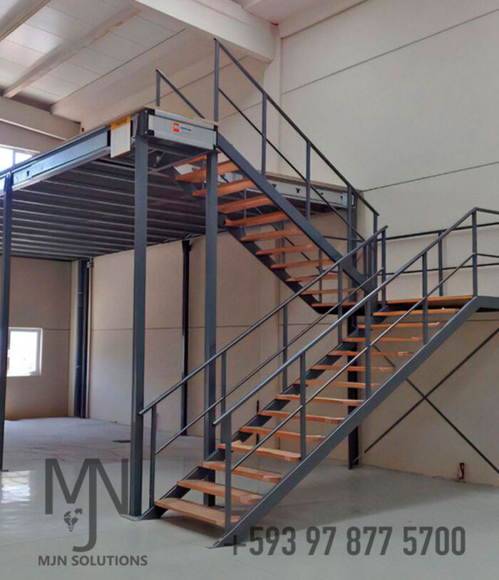 mezzanine-estructuras-metaicas-mjn-solutions-cuenca-ecuador