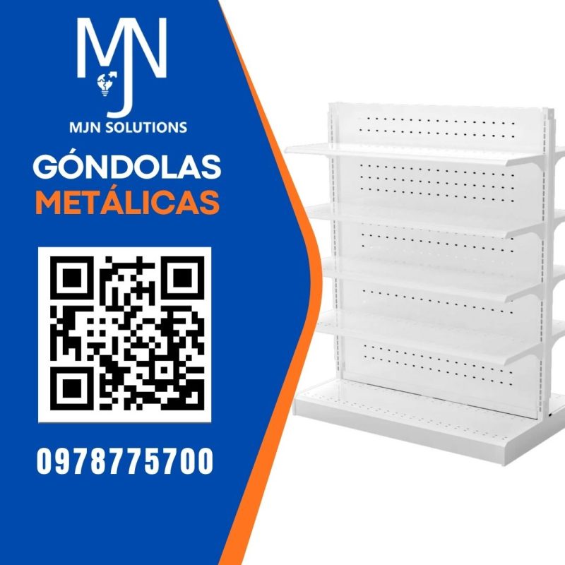 Góndolas metálicas para supermercado 3 gondolas metalicas para supermercado precio