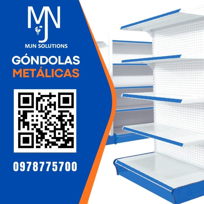 Góndolas metálicas para supermercado 4 gondolas metalicas para supermercado precio